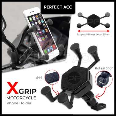 Stand Holder Hp Motor Spion dudukan handphone tatakan smartphone