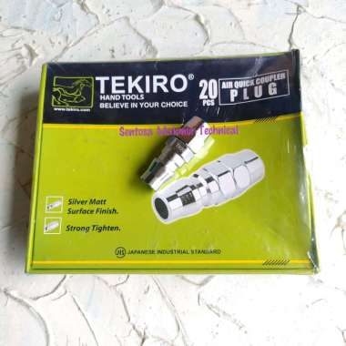 TEKIRO PP 20 1/4" Quick Coupler Kopler Nepel Selang Kompresor PP20
