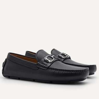 PM170 PEDRO SEPATU LOAFER PRIA ORIGINAL LOAFERS PANSUS MOCCASINS KULIT HITAM BLACK