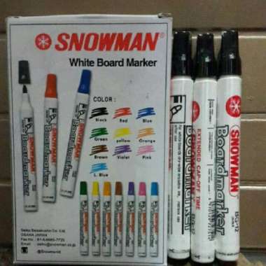 Spidol Snowman White Board