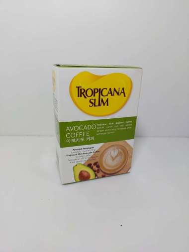 Promo Harga Tropicana Slim Avocado Coffee per 4 sachet 14 gr - Blibli