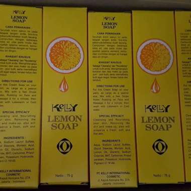 Kelly Lemon Soap sabun 75g