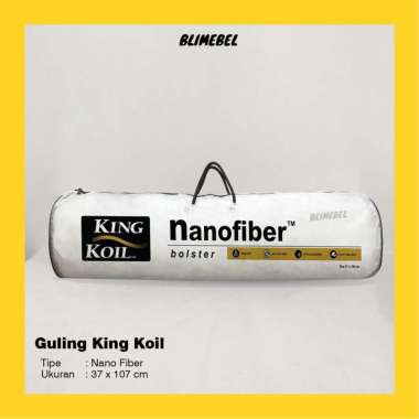 [Packing Kempes] [DISTRIBUTOR RESMI] King Koil Nano Fiber Bolster / Guling Kingkoil Nanofiber