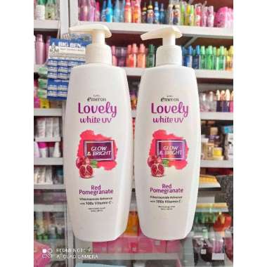 Emeron Lovely White UV Glow & Bright BESAR 500ml / Hand Body Lovely