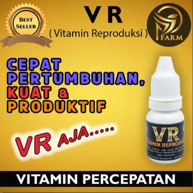 VR VITAMIN REPRODUKSI UNTUK BURUNG MURAI BATU DAN BURUNG PEMAKAN SERANGGA LAINNYA