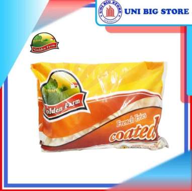Golden Farm French Fries Shoestring - Coated Kentang Goreng 1 kg