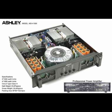 Power Ashley 4 Channel Ashley Md 41000 Multicolor