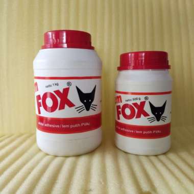 lem fox putih 350-500 gram 1 kg Multicolor