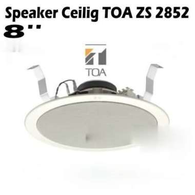 Ceiling Speaker Speaker Plafon Toa Zs 2852 8" 2way