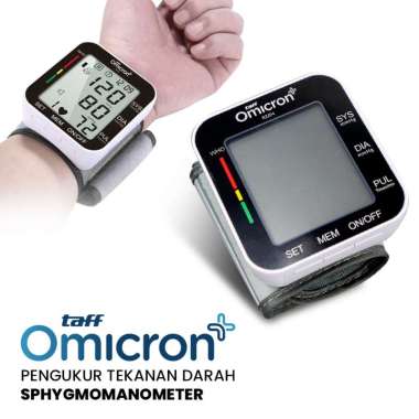 Pengukur Tekanan Darah Electronic Sphygmomanometer Voice RZ204 - Black Black