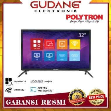 LED 32 INCH POLYTRON PLD 32MV1859 SCREEN MIRORRING POLYTRON PLD-32MV1859