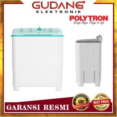 MESIN CUCI 2 TABUNG POLYTRON PWM 9076 HIJAB POLYTRON PWM-9076 TWINTUB
