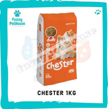 Makanan Kucing CHESTER 1KG Repack Chester 1 kg
