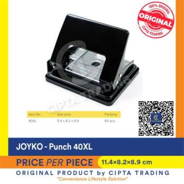 hole puncher (pembolong kertas) - joyko - 40xl Multicolor