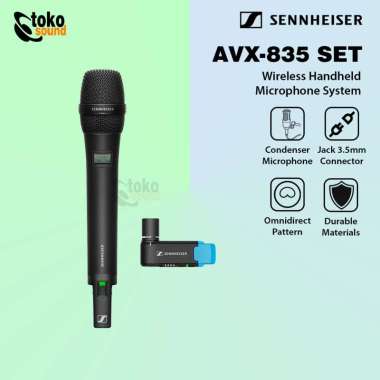 Sennheiser AVX 835 SET - Wireless Mic Camera Mount Original