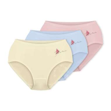 Wimiu 3PCS Celana Dalam Wanita Panty Wanita CD Wanita Cewek Underwear Wanita Sempak Wanita 300073 MU