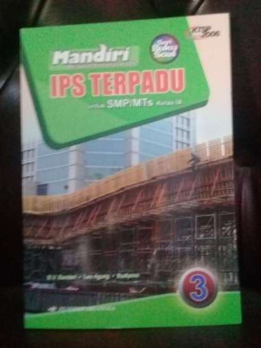Mandiri Ips Terpadu Kelas 9 Smp/Mts Ktsp 2006.