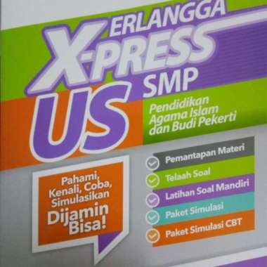 Ori Buku Teks Erlangga Xpress Pendidikan Agama Islam Kelas 9 Smp