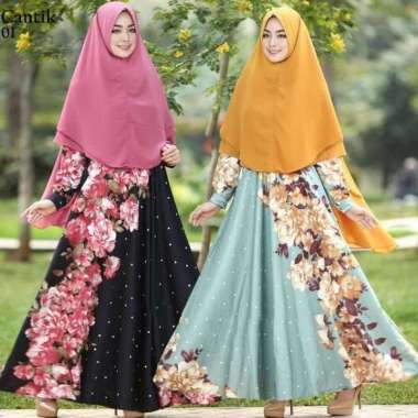 BAJU  - MAXI CANTIK GAMIS SYARI Multicolor