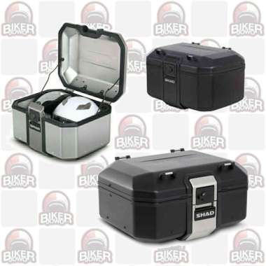Box Shad Terra TR37 TR48 TR55 Alumunium Cases TR37 SILVER