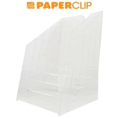 acrylic holder / akrilik brosur holder a4 5 susun Multicolor