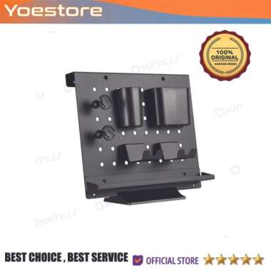 pegboard standing meja diy organize stationery besi kokoh oximus ev60b Multicolor
