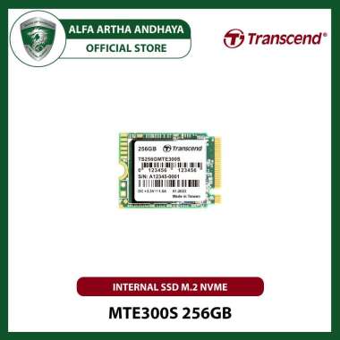 Transcend SSD MTE300S M.2 NVMe PCIe Gen3 x4 for Ultrabook / Steam Deck 256GB