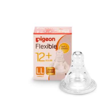 Pigeon Peristaltic Slim Neck Nipple 1 Box LL