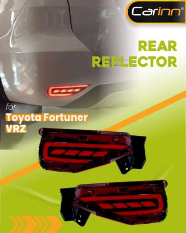 Reflektor Led Mata Kucing Lampu Bagasi Toyota Fortuner Vrz 2016-2023