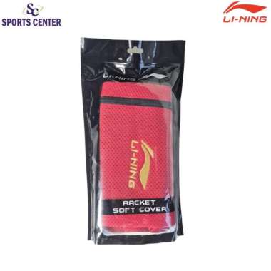 New Lining Racket Soft Cover / Racket Drawstring Bag ABDS 845 Red