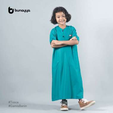 Gamis Banin Bunayya SIZE 4 s/d 8 Gamis Anak Bunayya Sunnah Jubah Anak Semua Ukuran Multicolor