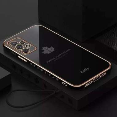 Case Samsung A52 / Samsung A52S Softcase Mapel Plating Pelindung Back Cover UNGU