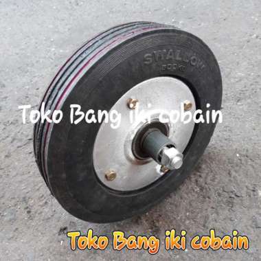 Roda Gerobak 8 inch Refill Roda Gletrek 500kg Roda 8 inch