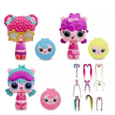 lol surprise comb hair /mainan surprise anak Multicolor