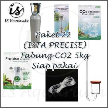 Paket 22 Tabung CO2 besi 5kg besi full isi - Aquascape - CO2 supplies Multicolor