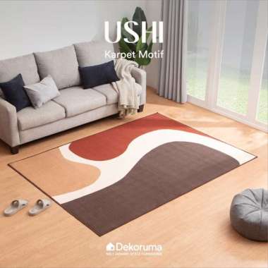 Dekoruma USHI Karpet Lantai Dengan Motif Ukuran 200x150 cm