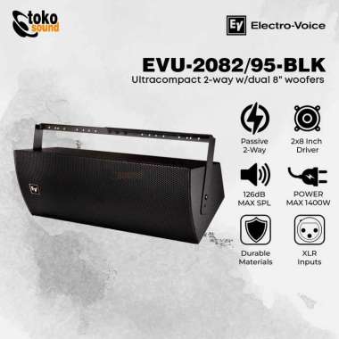 Electro-Voice EVU-2082/95 Dual 8 Inch Passive Line Array Speaker