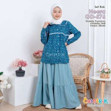 Setelan Anak Perempuan Set Rok by Cutetrik Multicolor