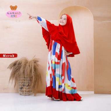 SET GAMIS ANAK SUPER CUTE HUMAIRA ORI BY LAYALI Multicolor