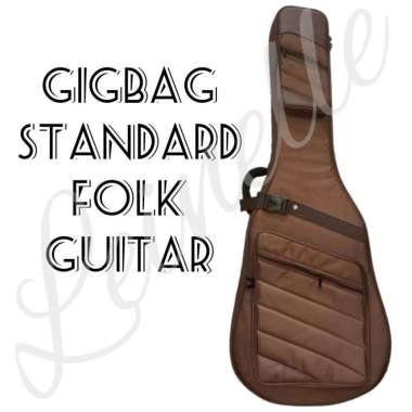 Tas Gigbag Case Gitar Akustik Folk Guitar Standar