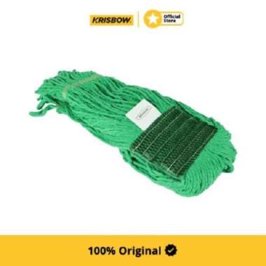 Krisbow Refill Kain Pel Katun Microfiber Mop - Hijau