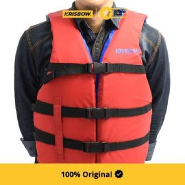 Krisbow Rompi Pelampung Dewasa - Merah