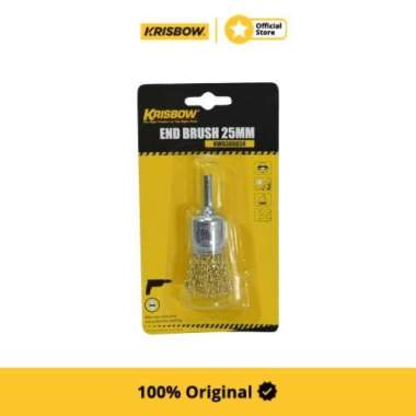 Krisbow Kepala Sikat Kawat End Cup Brush 2.5 Cm