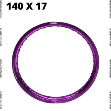VELG COMET WM 140 160 RING 17 PURPLE UNGU KILAP GLOSSY BUKAN ROSSI Multicolor