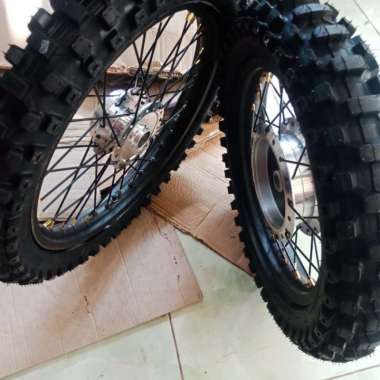 Velg X Ride/Beat Street Model Cross Ring 14X160+17X140 Plus Ban Multicolor