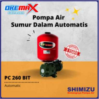 Shimizu Pompa Air Jet Pump Otomatis PC-260 BIT