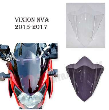 windshield vixion NVA 2015-2017 - visor model NINJA R variasi Yamaha NEW VIXION ADVANCE Bening