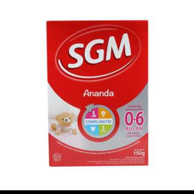 Promo Harga SGM Ananda 1 Formula Bayi 0-6 Bulan 150 gr - Blibli