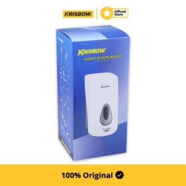 Krisbow Soap Dispenser Tempat Sabun Cair 1000 Ml - Putih