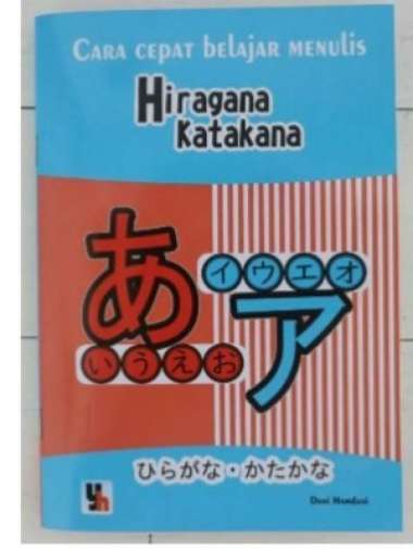Buku Bahasa Jepang Belajar Menulis Hiragana Katakana